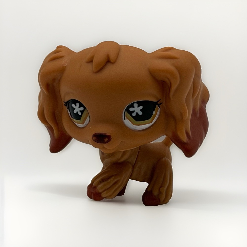 Littlest Pet Shop LPS #716 Cocker Spaniel Target Exclusive 2008 Authentic